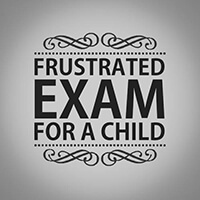 Frustrated Exam For A Child